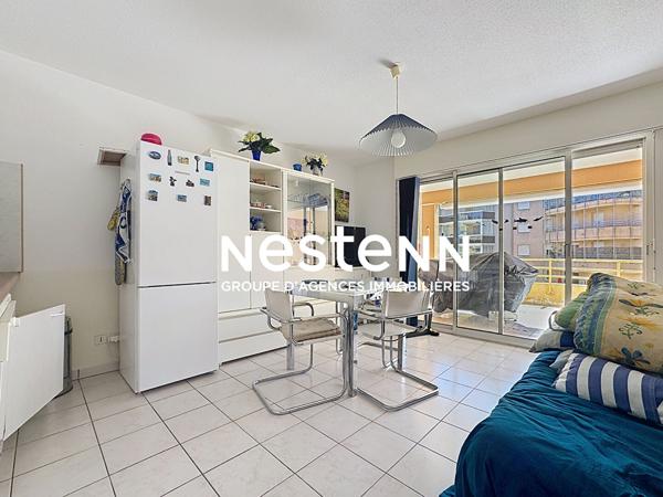 Appartement 3 pièces à vendre à Canet en Roussillon - Canet SUD, parking, vue mer.