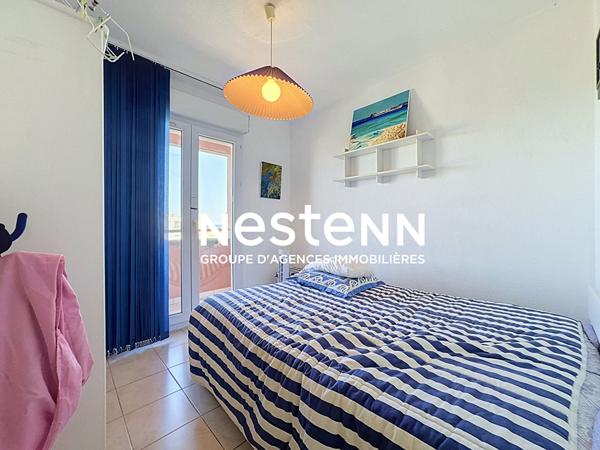 Appartement 3 pièces à vendre à Canet en Roussillon - Canet SUD, parking, vue mer.
