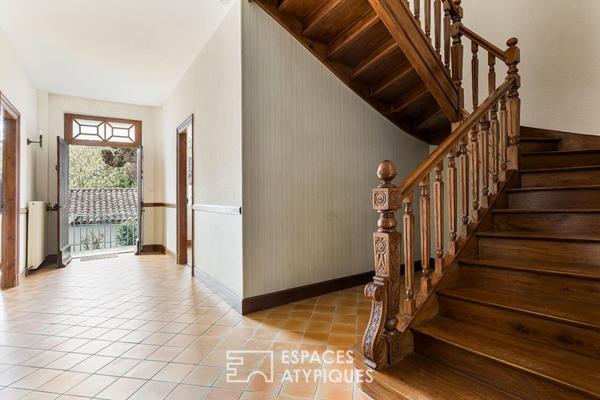 Maison familiale début XXe siècle entre ville et nature aux portes du Gers