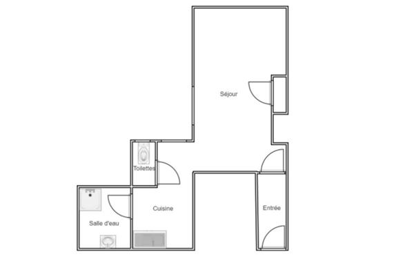 Appartement à vendre    1 pièce • 25,25 m2 Toulouse