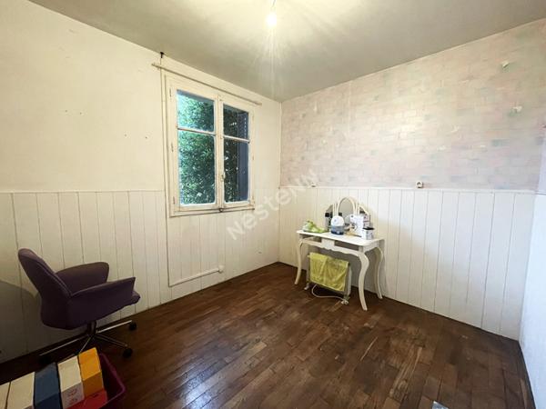 PAVILLON 2 CHAMBRES 1 BUREAU PROCHE CENTRE DE VALENCAY AVEC TERRAIN ET GARAGE (INDRE 36)