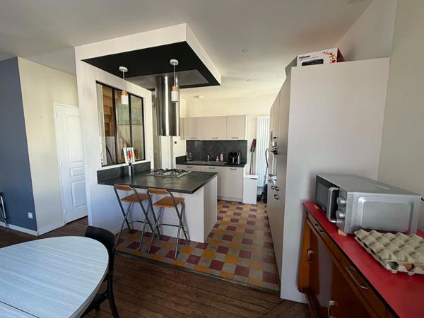 A louer - Appartement meublé 3 chambres avec garage et cave - Angers secteur Pasteur