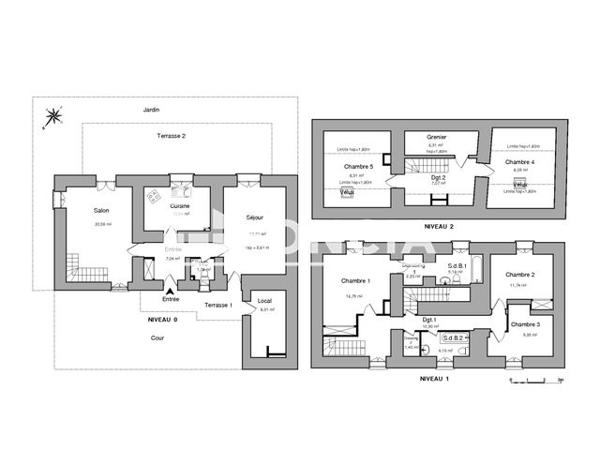 Location Maison 7 pièces 153.4 m² - 31 RUE DU VIEUX PERRAY Ste Genevieve Des Bois 91700
