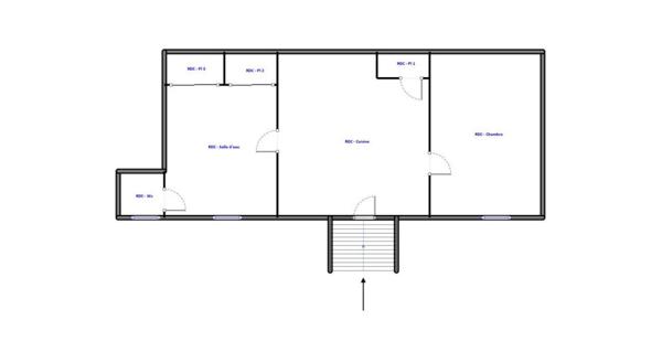 Maison Bron 66.63 m2