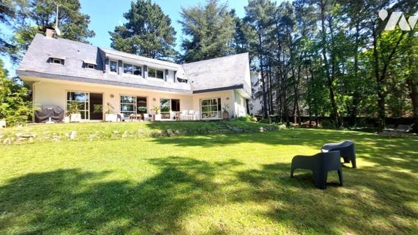 Nantes St Herblain, Val de Chézine, maison d'architecte 225 m², + sous-sol, vaste jardin