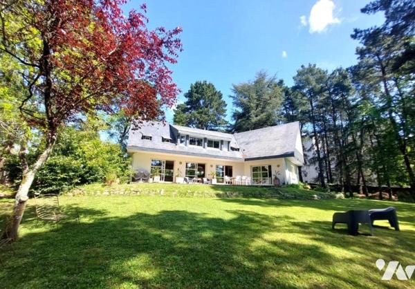 Nantes St Herblain, Val de Chézine, maison d'architecte 225 m², + sous-sol, vaste jardin