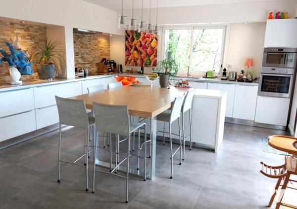 Nantes St Herblain, Val de Chézine, maison d'architecte 225 m², + sous-sol, vaste jardin