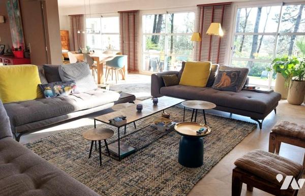 Nantes St Herblain, Val de Chézine, maison d'architecte 225 m², + sous-sol, vaste jardin