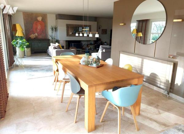 Nantes St Herblain, Val de Chézine, maison d'architecte 225 m², + sous-sol, vaste jardin