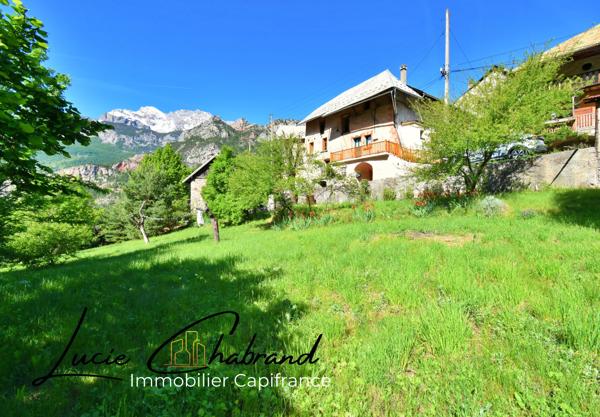 Maison à vendre 4 pièces LA ROCHE DE RAME (05)