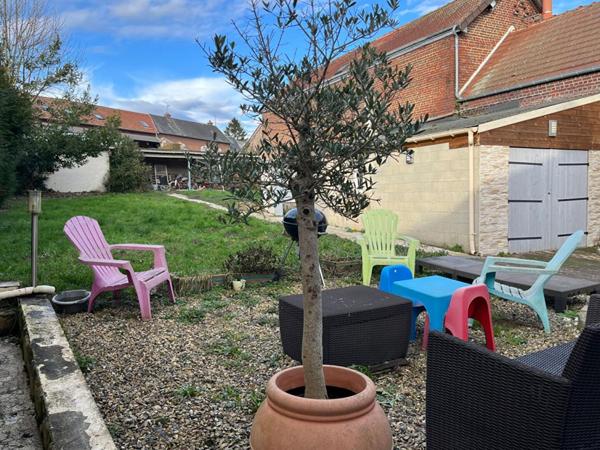 Maison PLAIN-PIED à Noyon 5 pièce(s) 100 m² + Jardin et Garage