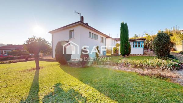 Maison des années 60 de 88m² habitable sur un terrain de 628 m² – À moderniser selon vos envies