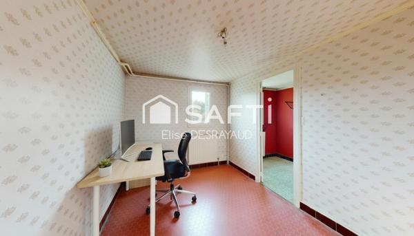 Maison des années 60 de 88m² habitable sur un terrain de 628 m² – À moderniser selon vos envies