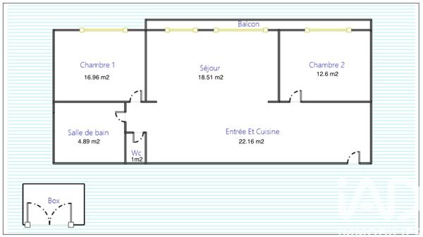 Appartement à vendre 3 pièces 76,23 m² Sartrouville