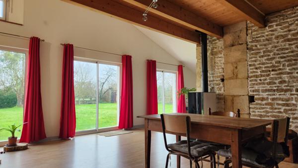Maison familiale 160 m² avec jardin, possibilité deux logements, à Maillé