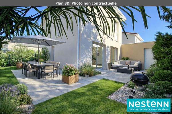 Maison récente 4 pièces de 86 m² dans le secteur calme et recherché de Vaulx En Velin Village