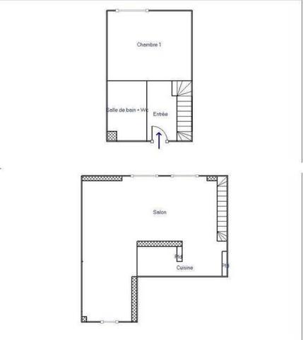 Appartement 2 pièces - 44000 Nantes