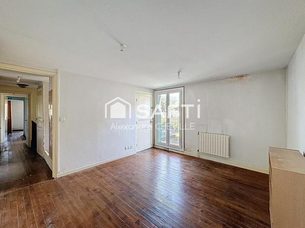 Vichy Marché Couvert : Maison 80m² + cour & garage