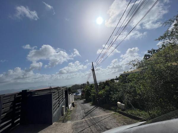 Terrain à bâtir sur secteur recherché avec vue mer