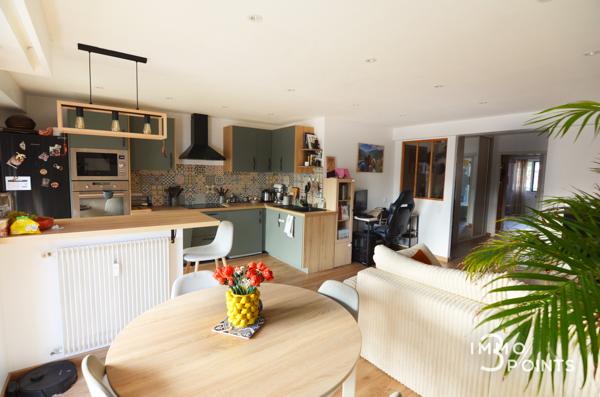 Appartement 3 pièces : 2 chambres 70m² : rénové