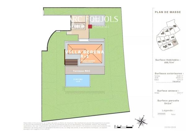 Mougins – villa d’architecte neuve avec piscine