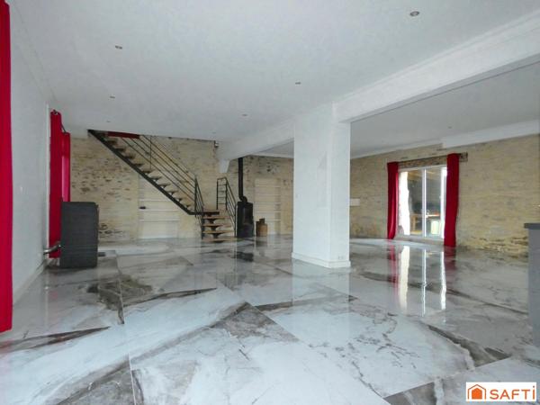 Maison familiale aux volumes généreux, sans vis à vis