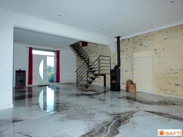 Maison familiale aux volumes généreux, sans vis à vis