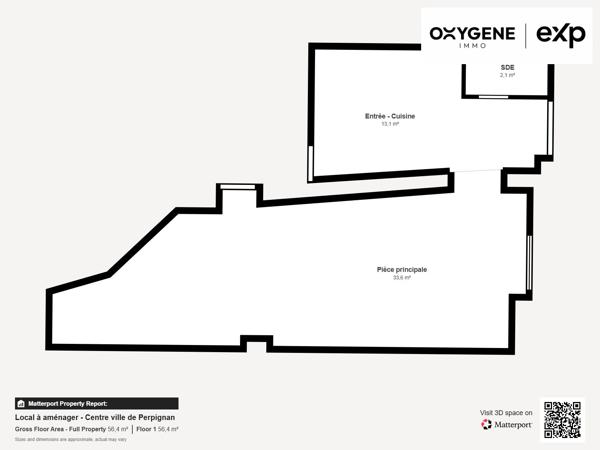 Local a aménager (logement atypique ou local d'activité)
