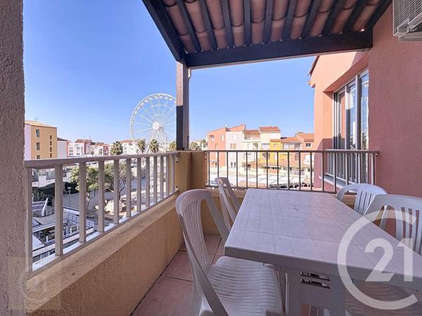 Appartement T3 à vendre  3 pièces - 41,67 m 2   LE CAP D AGDE  - 34