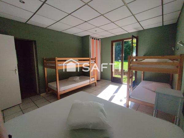 Longère pour location saisonnière, 8 chambres, piscine