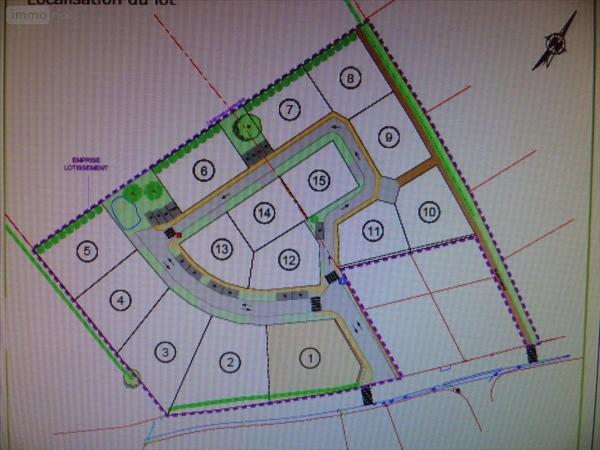 Terrain à Batir à vendre à Subles dans le Calvados (14400), ref : 50061-1033252