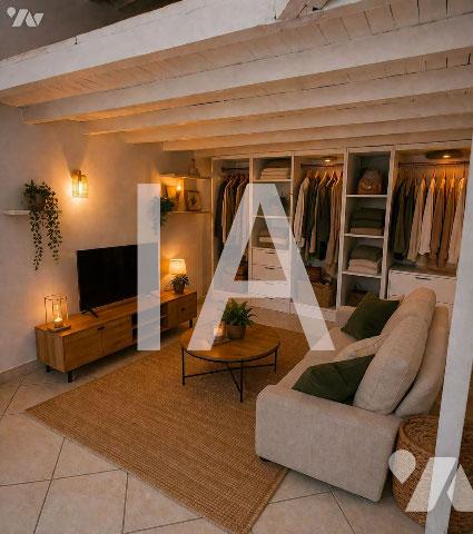 Appartement Studio 36m2 carrez + sa Mezzanine + 1 remise (MENPENTI / CASTELLANE / 26E CENTENAIRE).