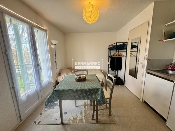 Appartement 1 pièce – 18 m² environ à Vannes (ref : 100835-ET)