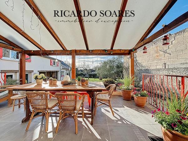 LIANCOURT 60140 - MAISON DE CARACTÈRE 197m2 / 4 CHAMBRES / DEPENDANCE HABITABLE / SOUS-SOL TOTAL / JARDIN 770m2