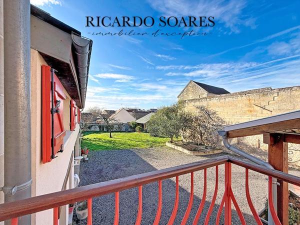 LIANCOURT 60140 - MAISON DE CARACTÈRE 197m2 / 4 CHAMBRES / DEPENDANCE HABITABLE / SOUS-SOL TOTAL / JARDIN 770m2