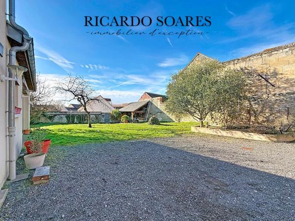 LIANCOURT 60140 - MAISON DE CARACTÈRE 197m2 / 4 CHAMBRES / DEPENDANCE HABITABLE / SOUS-SOL TOTAL / JARDIN 770m2