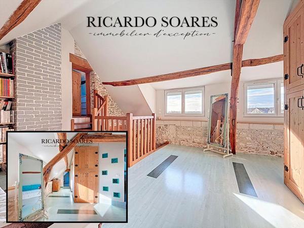 LIANCOURT 60140 - MAISON DE CARACTÈRE 197m2 / 4 CHAMBRES / DEPENDANCE HABITABLE / SOUS-SOL TOTAL / JARDIN 770m2