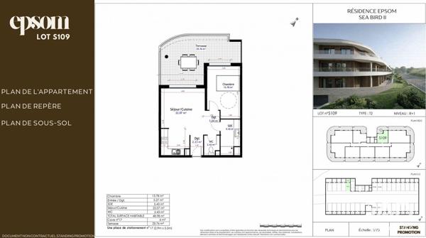 Appartement (neuf) à vendre 5 pièces 49 m² Saumur