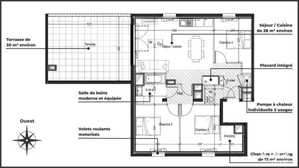 Appartement à vendre 4 pièces 76 m² Clermont-Ferrand
