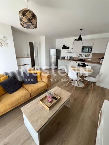 A louer, Vannes gare, appartement 2 pièces meublé 44.88 m2 avec parking