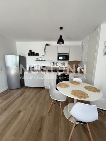 A louer, Vannes gare, appartement 2 pièces meublé 44.88 m2 avec parking