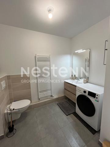 A louer, Vannes gare, appartement 2 pièces meublé 44.88 m2 avec parking