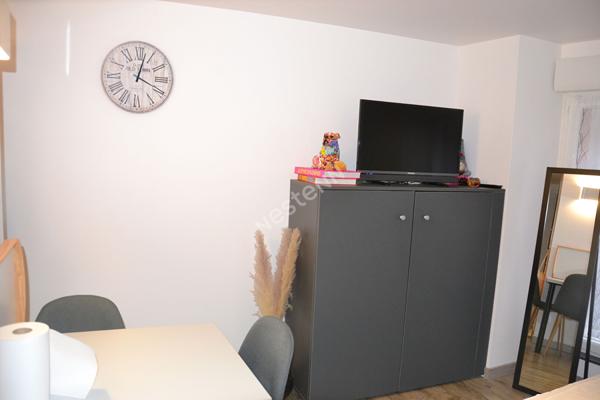 Beau studio moderne et meublé  en plein centre ville d'Yssingeaux