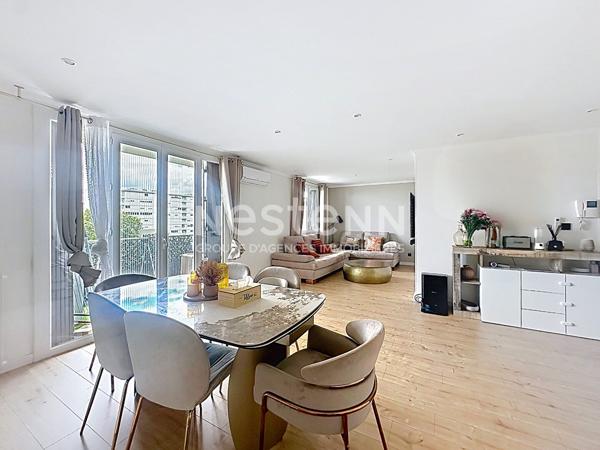 Appartement lumineux 4 pièces 3 chambres avec balcon et cave - 69500 BRON