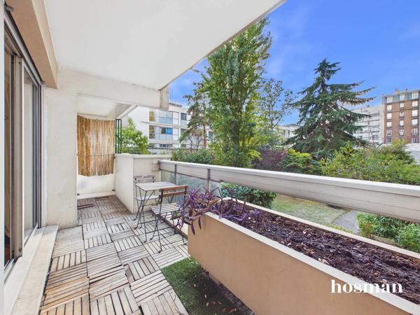 Appartement T1 de 31 m² avec grand balcon de 9m² - Lumineux et calme - Rue Petit, Paris 19ème