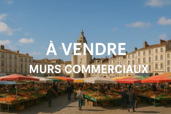 Vente local commercial La rochelle, 14m² 1 pièce 126 474€ Charente-maritime