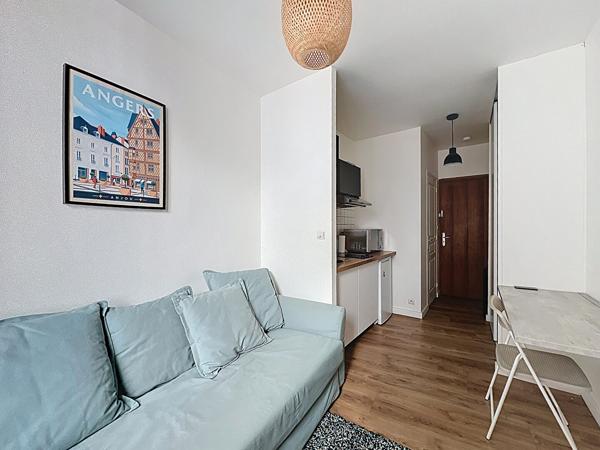 Location: Angers Hypercentre Appt MEUBLE 19 m²