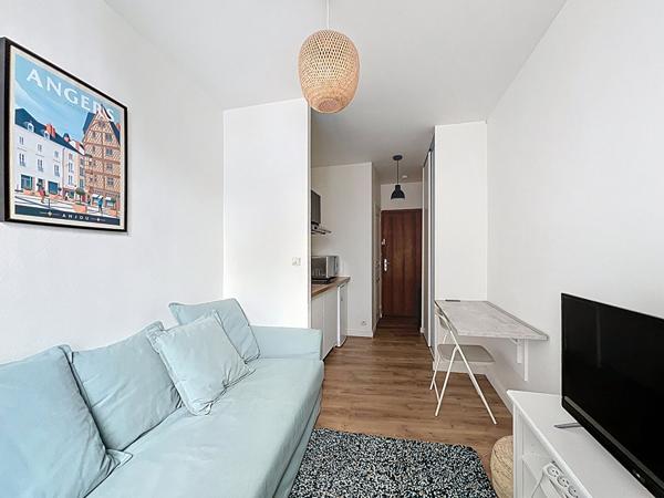 Location: Angers Hypercentre Appt MEUBLE 19 m²