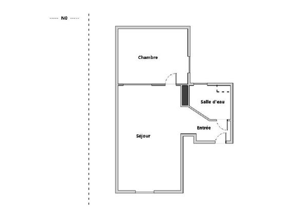 Appartement 2 pièces - 27 m²
