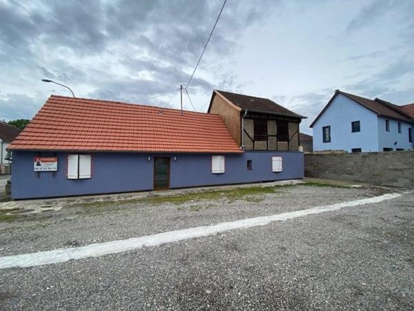 A Baldenheim, Proche Selestat maison entièrement rénovee de 132m2 sur 247m2